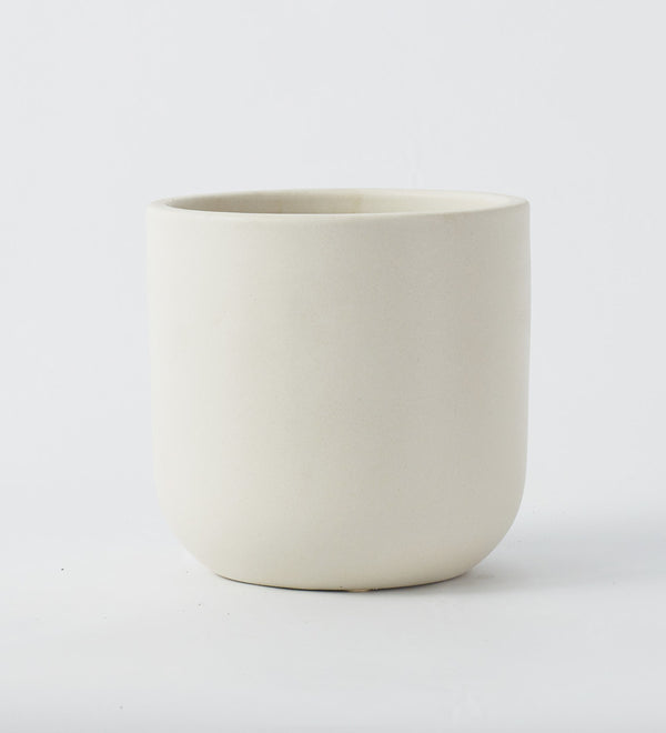 Oyster Earthenware 16cm Pot