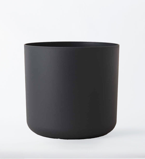 Black Matt 30cm Pot