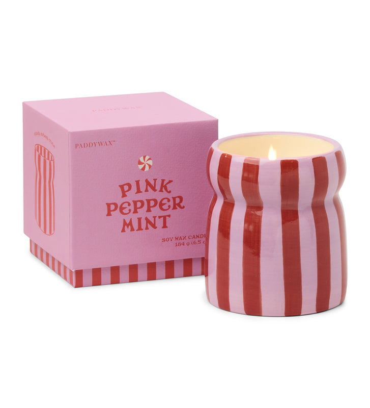 Pink Peppermint Candle