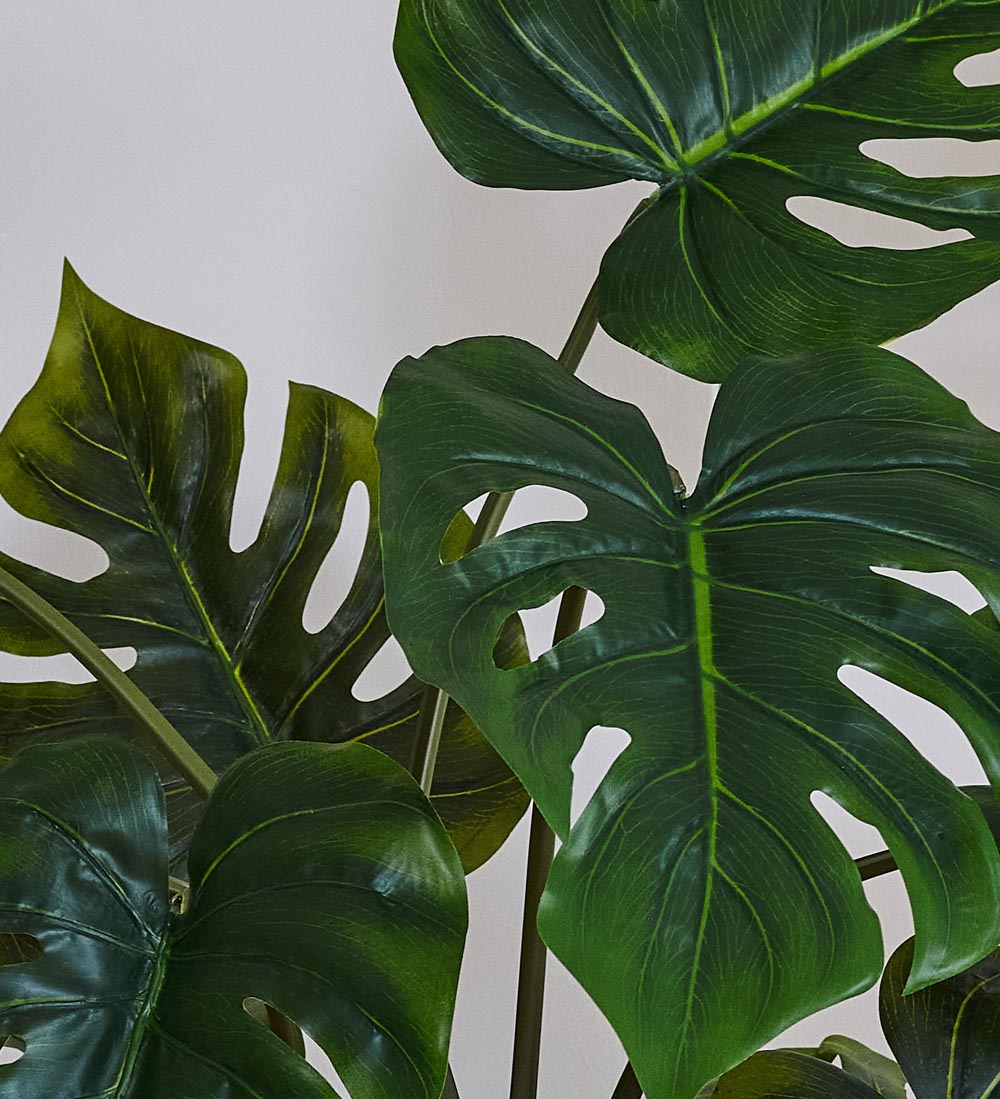 fake swiss cheese plant Artificial Swiss Cheese Plant