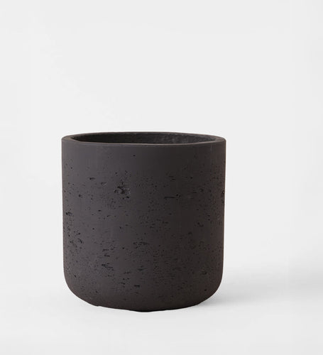 Dark Grey Concrete Pot