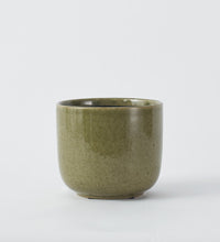 Olive Green Nine Gloss 14cm Pot Image