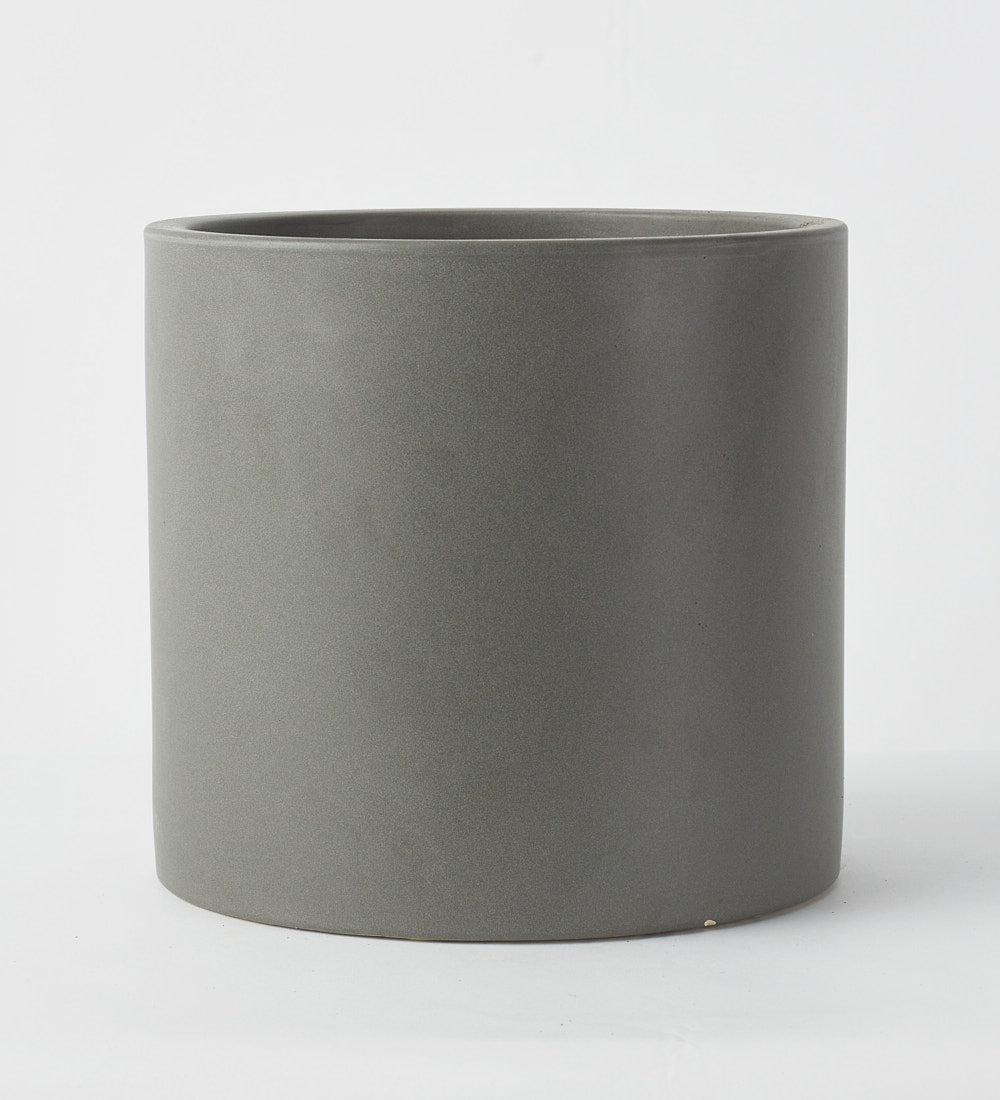 Graphite Earthenware 21cm Pot