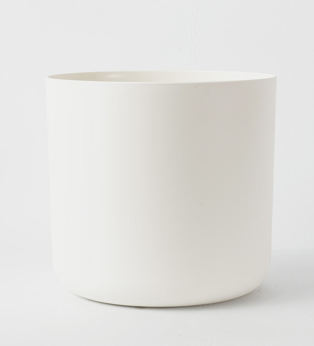 White Matt 30cm Pot