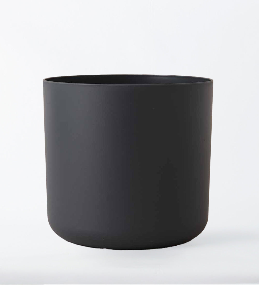 Black Matt 30cm Pot