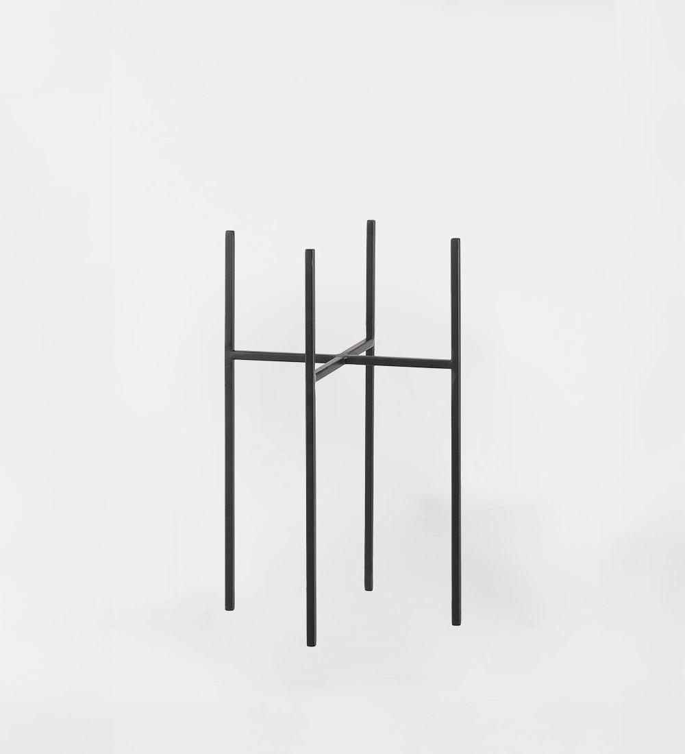 Black Plant Stand 35cm