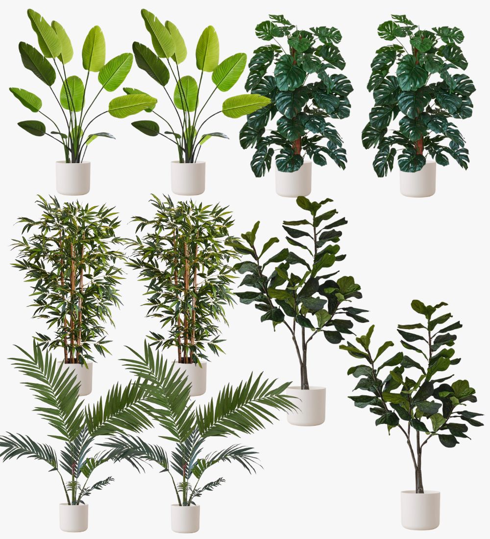 Artificial White Large Bundle