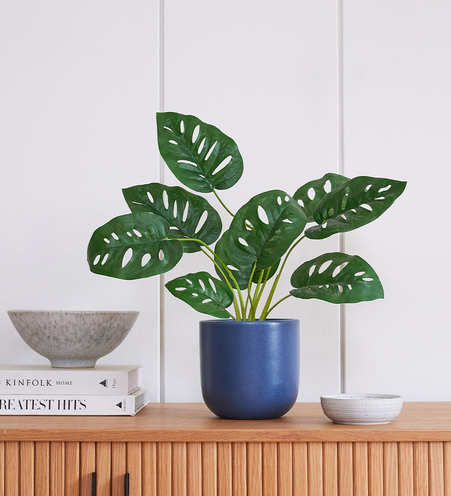 Artificial Monstera Monkey