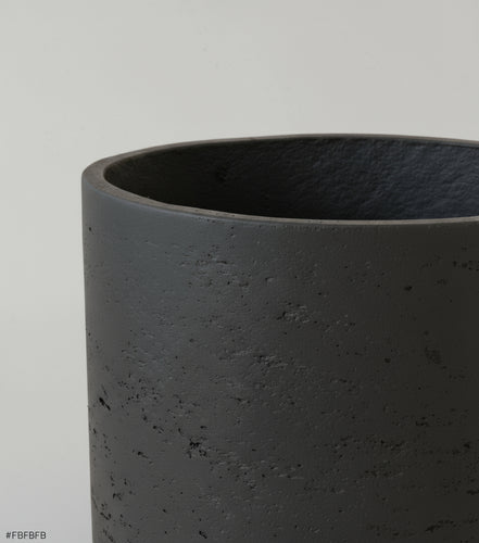 Dark Grey Concrete Pot