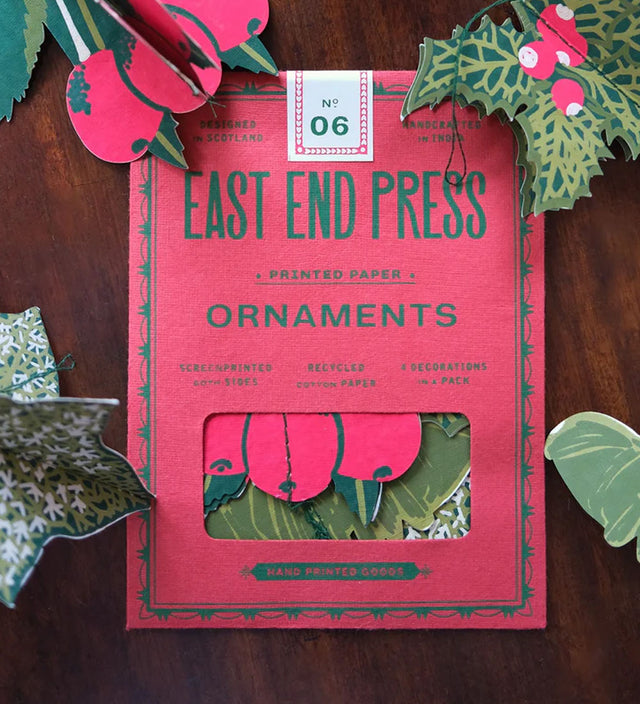 Festive Foliage Ornaments