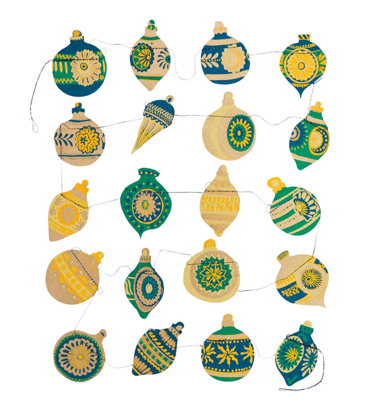 Christmas Ornament Garland