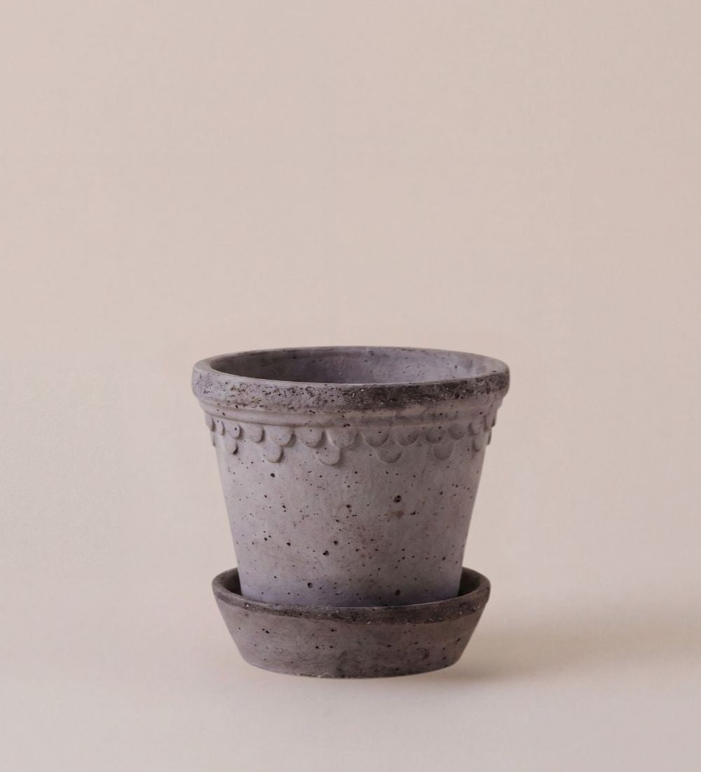Grey Bergs Pot 16cm