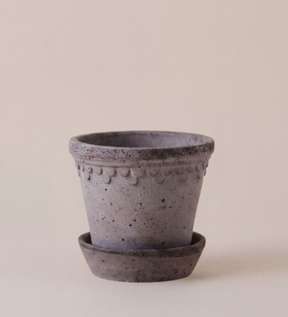 Grey Bergs Pot 18cm