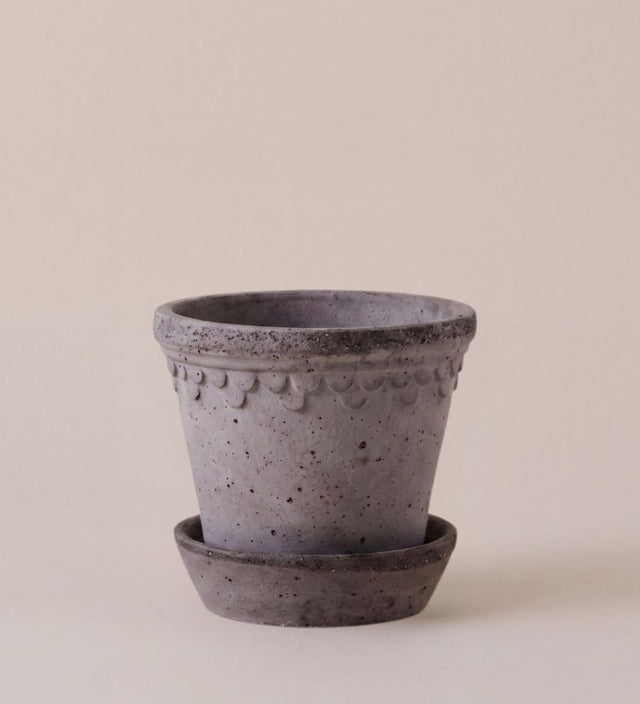 Grey Bergs Pot 18cm
