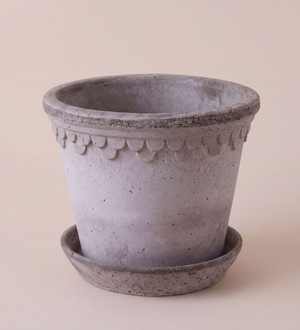 Grey Bergs Pot 25cm