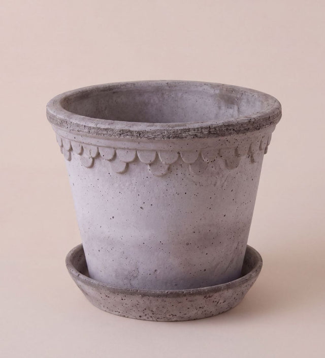 Grey Bergs Pot 25cm