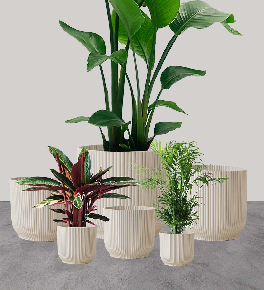 Linen White Elho Vibes Pot