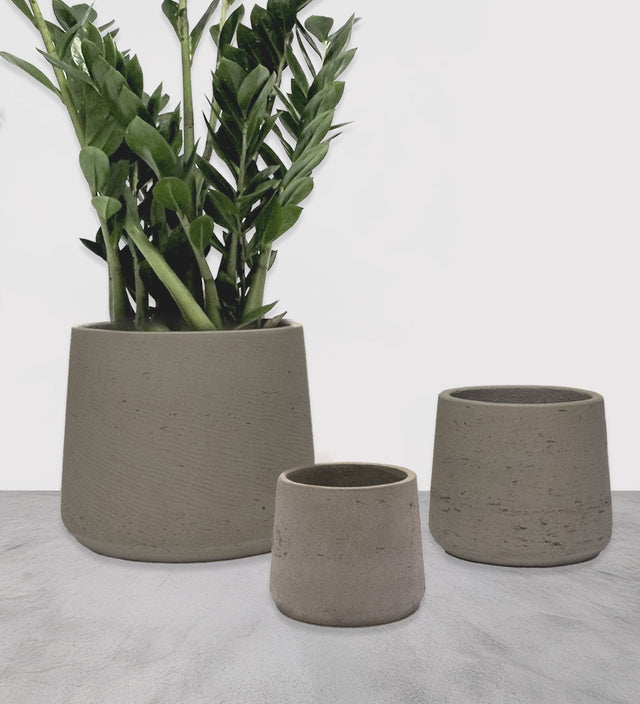 Mocha Washed Patt Pot