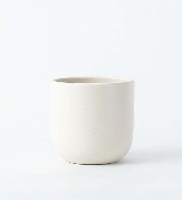 Oyster Earthenware 14cm Pot