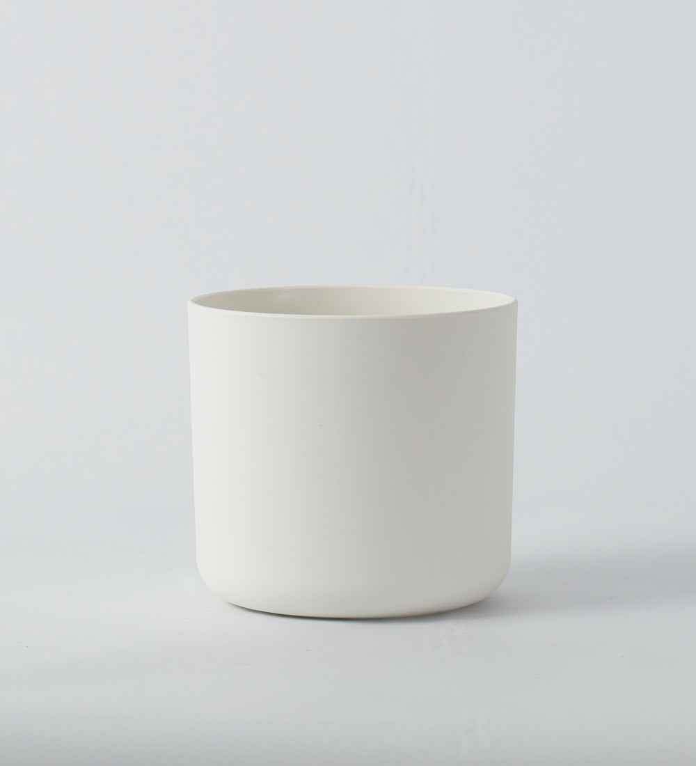 White Elho Matt Pot