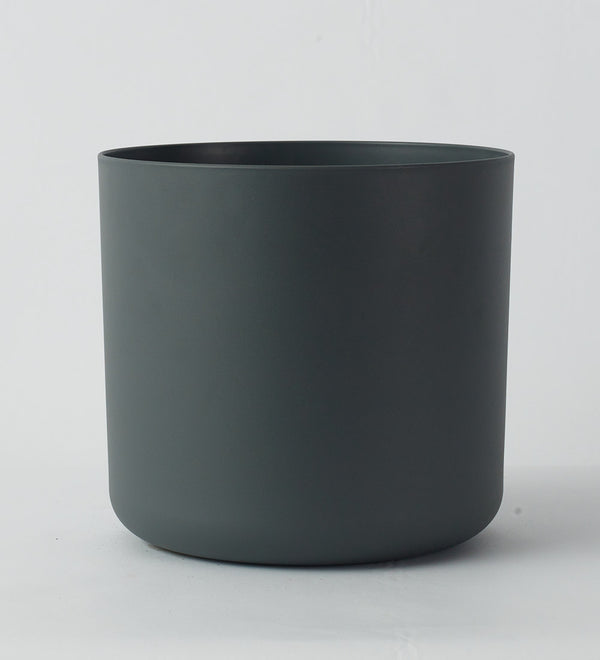 Black Matt 22cm Pot