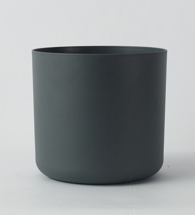 Dark Grey Matt 22cm Pot