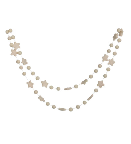 Star & Pom-pom Garland