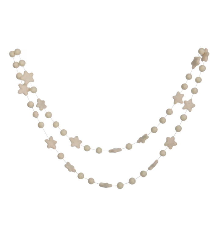 Star & Pom-pom Garland