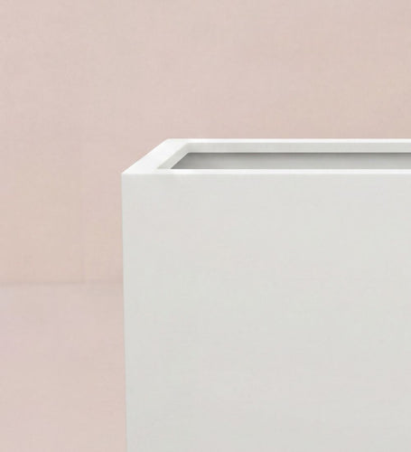 White Square Pot 30cm