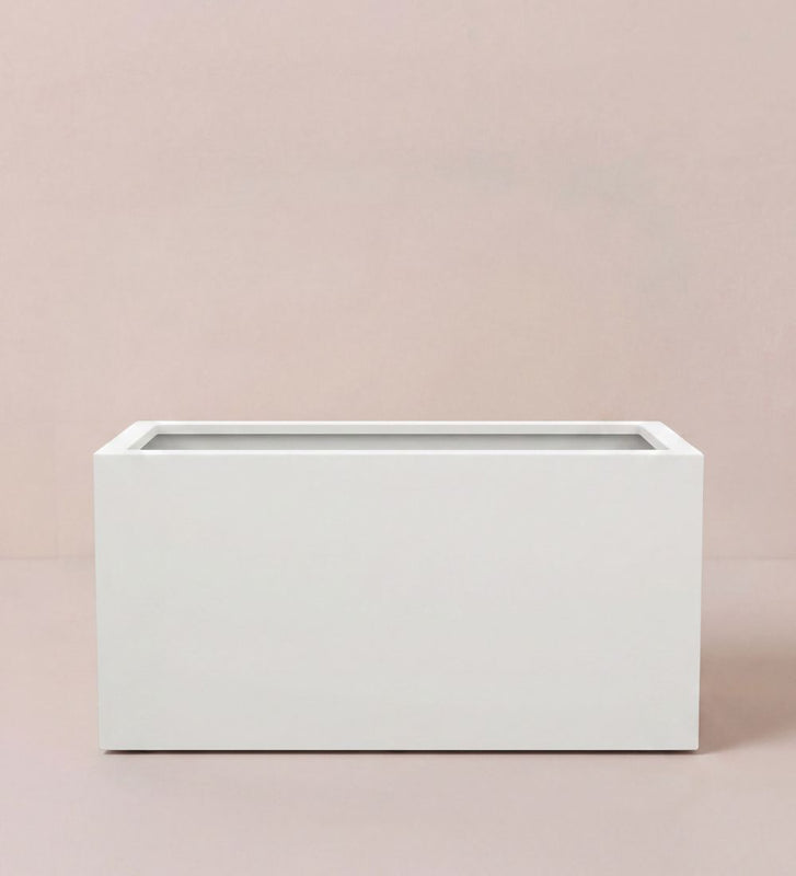 White Vivo Pot 80cm