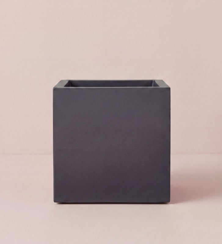 Anthracite Square Pot 30cm