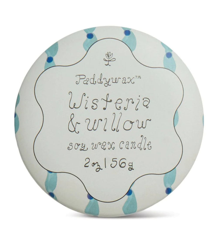 Wisteria & Willow Tin Candle