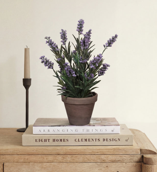artificial lavender plants uk Artificial Blue Lavender & Pot